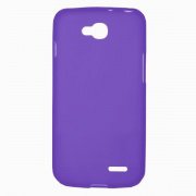 Чехол для LG D410 L90 силиконовый SMART матовый фиолетовый