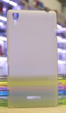 Чехол для Sony Xperia T3 силиконовый SMART матовый белый