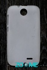 Чехол для Microsoft Lumia 435 силиконовый SMART матовый белый