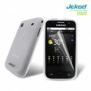 Гелевая накладка на заднюю крышку Jekod для Samsung i9000 Galaxy S белая