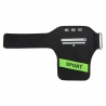 Чехол Baseus Flexible 5.8" на руку чёрный с зелёной вставкой фото
