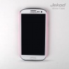 Пластиковая накладка на заднюю крышку Jekod для Samsung i9300 Galaxy S3 розовая глянцевая фото