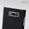 Пластиковая накладка на заднюю крышку Jekod для LG P700/P705 Optimus L7 чёрная матовая фото
