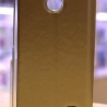 Чехол-книга для Nokia X Dual Sim Usams Merry Series с окном золотой фото