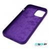 Чехол для Iphone 12 Pro Max Slilicone Case темно-фиолетовый (Dark Wine) фото