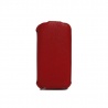 Чехол для Samsung i8190 Galaxy Slll Mini  блокнот Lux Case красный (пленка в комплекте) фото