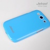 Пластиковая накладка на заднюю крышку Jekod для Samsung i9300 Galaxy S 3 голубая фото