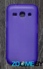 Чехол-накладка для Samsung Galaxy Star Advance (G350E) силиконовый SMART матовый фиолетовый