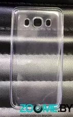 Чехол для Samsung Galaxy J5 (2016) силиконовый SMART глянцевый прозрачный