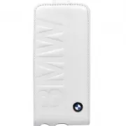 Чехол для Samsung Galaxy S4 mini (i9190) BMW  Logo Signature Flip White (BMFLS4MLOW)