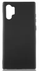 Чехол для Samsung Galaxy Note 10 Pro силиконовый матовый черный