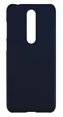 Чехол для Nokia 5.1 Plus/X5 (2018) силиконовый матовый синий
