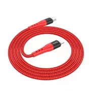 Кабель-USB Hoco Lightning на Type-C “U64 Superior” (красный)