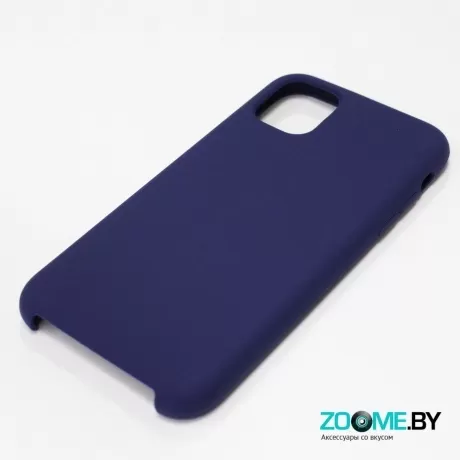 Чехол для Iphone 11 Pro Slilicone Case синий фото