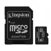 Карта памяти Kingston Canvas Select Plus microSDXC (Class 10) 32GB с адаптером