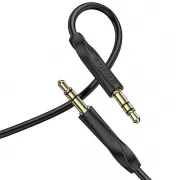 Аудио-кабель AUX Borofone BL16 3.5мм Clear sound 1м, черный