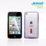 Чехол для iPod Touch (4th generation) гелевый Jekod белый (пленка в комплекте)