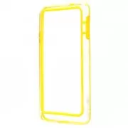 Чехол для Samsung N9000 Galaxy Note III бампер SMART желтый с прозрачной вставкой
