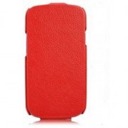 Чехол для Samsung i8160 Galaxy Ace 2 блокнот Art Case красный