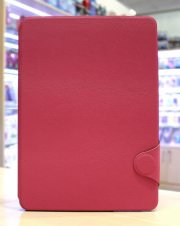 Чехол для Samsung Galaxy Note 10.1 2014 (SM-P605) книга SMART рифленый розовый