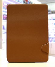 Чехол для Samsung Galaxy Note 10.1 2014 (SM-P605) книга SMART рифленый коричневый