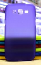 Чехол для Samsung Galaxy Grand 2 (G7102) силиконовый SMART матовый фиолетовый