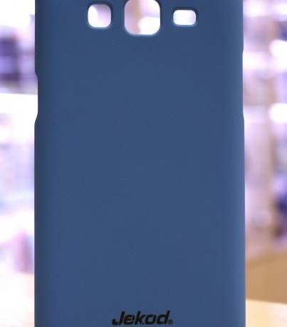 Чехол для Samsung Galaxy Grand 2 (G7102) пластик Jekod синий (пленка в комплекте) фото