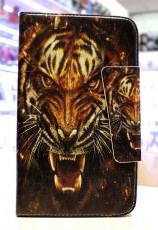 Чехол для Samsung Galaxy Tab 3 8.0 книга SMART тигр