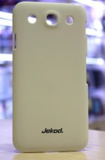 Чехол для LG G Pro E980/985/988 пластик Jekod белый (пленка в комплекте)