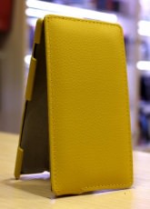 Чехол для Nokia Lumia 925 блокнот Art Case желтый