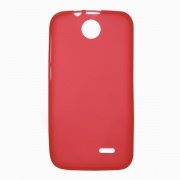 Чехол для HTC Desire 310 силиконовый SMART матовый красный