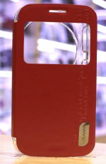 Чехол для Samsung Galaxy K (S5) Zoom книга Usams Merry Series с окном розовый