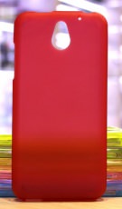 Чехол-накладка для HTC Desire 610 силиконовый SMART матовый малиновый