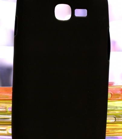 Чехол-накладка для Samsung Galaxy Star Plus (S7260/7262) силиконовый SMART матовый черный фото