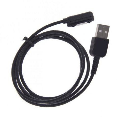 Магнитный кабель для зарядки Sony чёрный фото