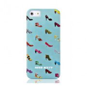 Чехол-накладка для iPhone 5/5s силиконовый Miss Sixty Pop Art-Shoes (M3012-I5BLB)