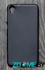 Чехол-накладка для HTC Desire 826 силиконовый SMART матовый черный