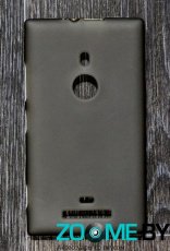 Чехол-накладка для Nokia Lumia 925 силиконовый SMART матовый серый