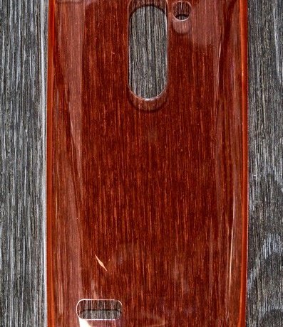 Чехол-накладка для LG D337 L Prime силиконовый SMART глянцевый красный фото