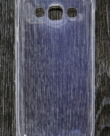 Чехол-накладка для Samsung Galaxy E5 (E500H) силиконовый SMART глянцевый прозрачный фото