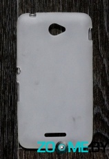 Чехол для Sony Xperia E4 силиконовый SMART матовый белый