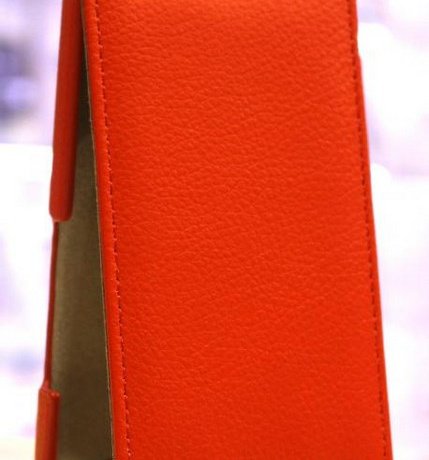 Чехол для HTC One E9 блокнот UpCase красный фото