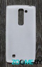 Чехол для LG G4 mini силиконовый SMART матовый белый