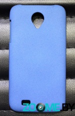 Чехол для Lenovo S750 пластик Wopei с керамическим напылением голубой (пленка в комплекте)