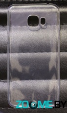 Чехол для Samsung Galaxy C5 силиконовый SMART глянцевый прозрачный