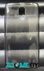 Чехол для Lenovo Vibe P1m силиконовый SMART глянцевый серый
