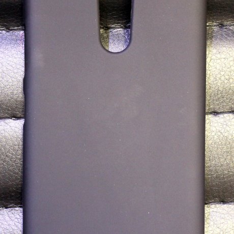 Чехол для Lenovo K6 Note силиконовый SMART матовый черный фото