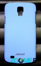 Чехол для Samsung i9295 Galaxy S4 Activ пластик Jekod голубой (пленка в комплекте)