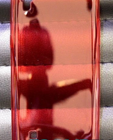 Чехол для LG X Power силиконовый SMART глянцевый красный фото
