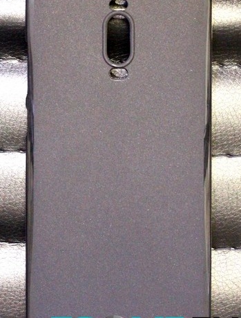 Чехол для Huawei Mate 9 Pro силиконовый SMART матовый черный фото
